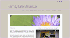 Desktop Screenshot of familylifebalance.com